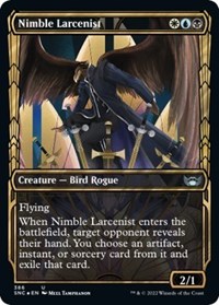Nimble Larcenist (Gilded Foil), Streets of New Capenna