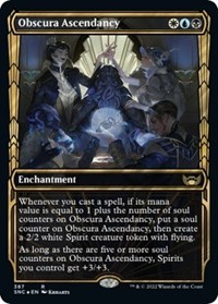 Obscura Ascendancy (Gilded Foil), Streets of New Capenna