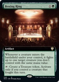Boxing Ring (Extended Art), Commander: Streets of New Capenna