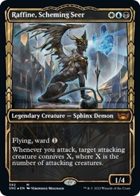 Raffine, Scheming Seer (Gilded Foil), Streets of New Capenna