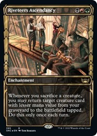 Riveteers Ascendancy (Gilded Foil), Streets of New Capenna