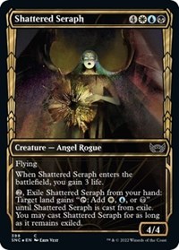Shattered Seraph (Gilded Foil), Streets of New Capenna