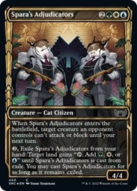 Spara's Adjudicators (Gilded Foil), Streets of New Capenna