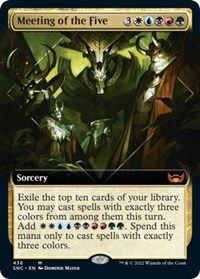 Meeting of the Five (Extended Art), Streets of New Capenna