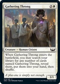 Gathering Throng, Streets of New Capenna