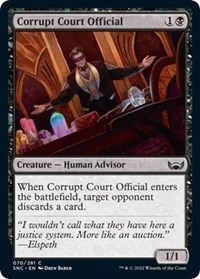 Corrupt Court Official, Streets of New Capenna