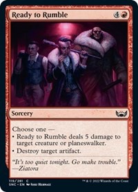 Ready to Rumble, Streets of New Capenna