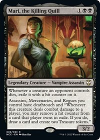 Mari, the Killing Quill, Commander: Streets of New Capenna