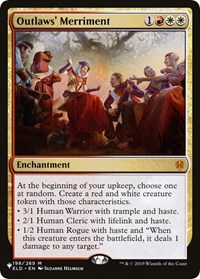 Outlaws' Merriment, The List Reprints