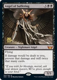 Angel of Suffering, Prerelease Cards