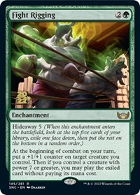 Fight Rigging, Prerelease Cards