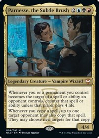 Parnesse, the Subtle Brush, Commander: Streets of New Capenna