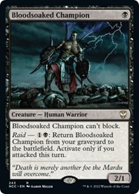Bloodsoaked Champion, Commander: Streets of New Capenna