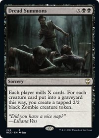 Dread Summons, Commander: Streets of New Capenna