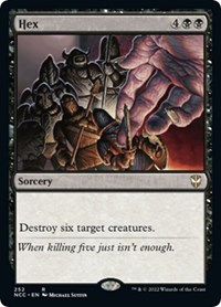 Hex, Commander: Streets of New Capenna