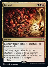 Bedevil, Commander: Streets of New Capenna