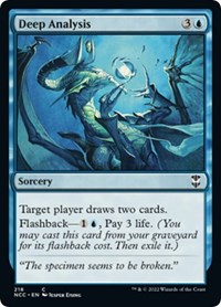 Deep Analysis, Commander: Streets of New Capenna