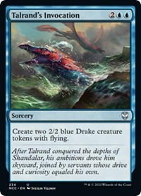 Talrand's Invocation, Commander: Streets of New Capenna