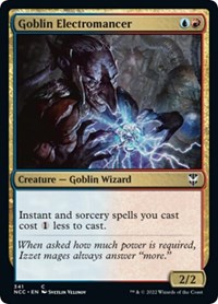 Goblin Electromancer, Commander: Streets of New Capenna