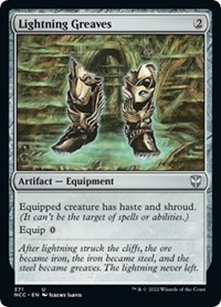 Lightning Greaves, Commander: Streets of New Capenna