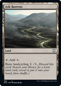 Ash Barrens, Commander: Streets of New Capenna