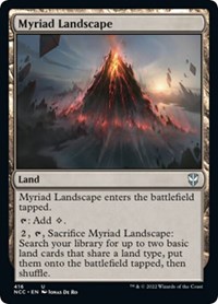 Myriad Landscape, Commander: Streets of New Capenna