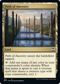 Path of Ancestry, Commander: Streets of New Capenna