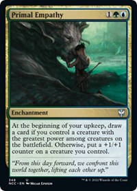 Primal Empathy, Commander: Streets of New Capenna