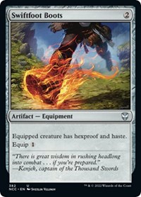 Swiftfoot Boots, Commander: Streets of New Capenna