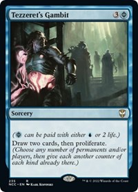 Tezzeret's Gambit, Commander: Streets of New Capenna