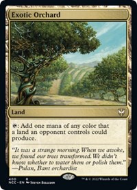 Exotic Orchard, Commander: Streets of New Capenna