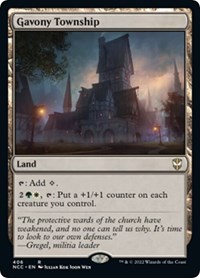 Gavony Township, Commander: Streets of New Capenna