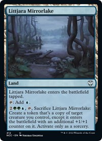 Littjara Mirrorlake, Commander: Streets of New Capenna