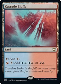 Cascade Bluffs, Commander: Streets of New Capenna