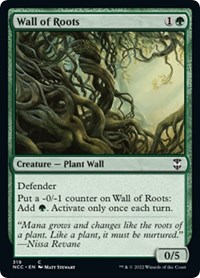 Wall of Roots, Commander: Streets of New Capenna