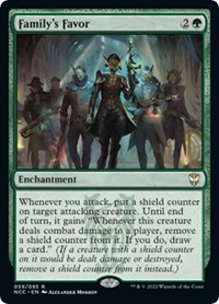 Family's Favor, Commander: Streets of New Capenna