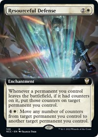 Resourceful Defense (Extended Art), Commander: Streets of New Capenna