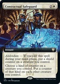 Contractual Safeguard (Extended Art), Commander: Streets of New Capenna