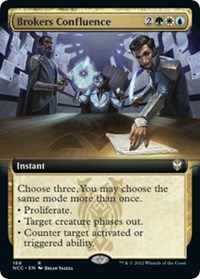 Brokers Confluence (Extended Art), Commander: Streets of New Capenna