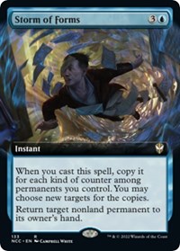 Storm of Forms (Extended Art), Commander: Streets of New Capenna