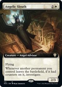 Angelic Sleuth (Extended Art), Commander: Streets of New Capenna