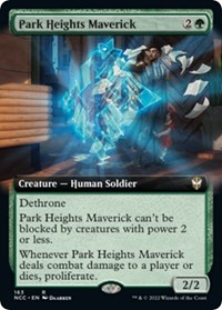 Park Heights Maverick (Extended Art), Commander: Streets of New Capenna