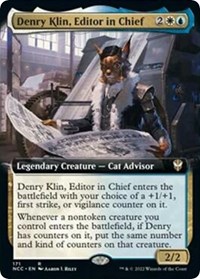 Denry Klin, Editor in Chief (Extended Art), Commander: Streets of New Capenna