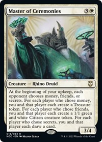 Master of Ceremonies, Commander: Streets of New Capenna