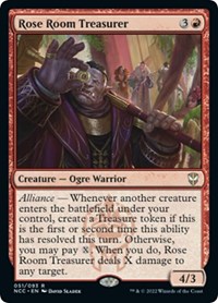 Rose Room Treasurer, Commander: Streets of New Capenna