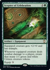 Scepter of Celebration, Commander: Streets of New Capenna