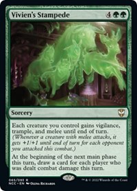 Vivien's Stampede, Commander: Streets of New Capenna