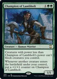Champion of Lambholt, Commander: Streets of New Capenna