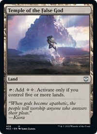 Temple of the False God, Commander: Streets of New Capenna