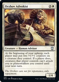 Orzhov Advokist, Commander: Streets of New Capenna